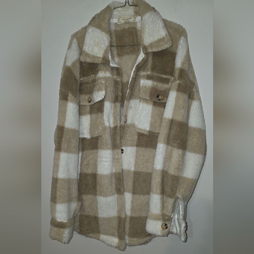 Plaid Fleece Jacket